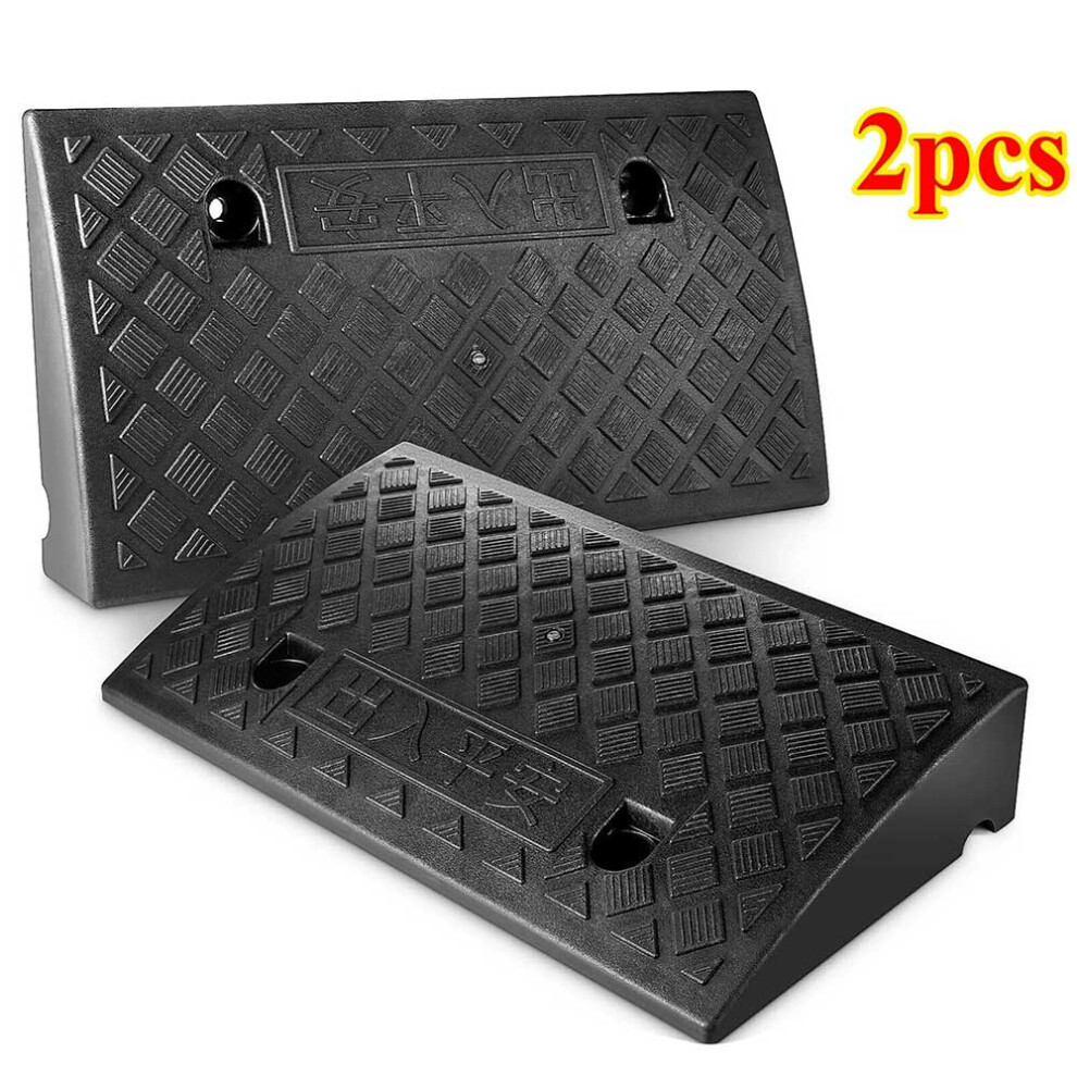 2x  Ramp Kerb Ramps Driveway Car Vehicle Threshold Ramp Curb Ram