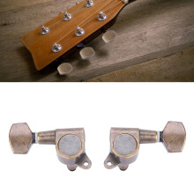 Premium-Gitarrenstimmer 3L3R für Akustik- und E-Gitarren Ersatzteile Schwarz