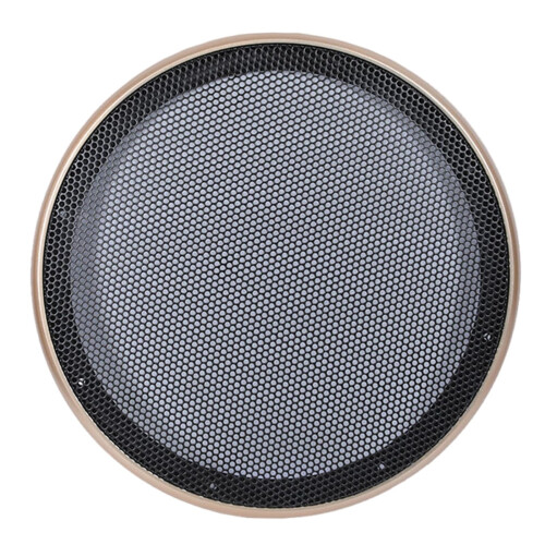 10 Inch Speaker Grills, Solid Metal and ABS Constructions with Reflective Coating, Strong Metal Grill