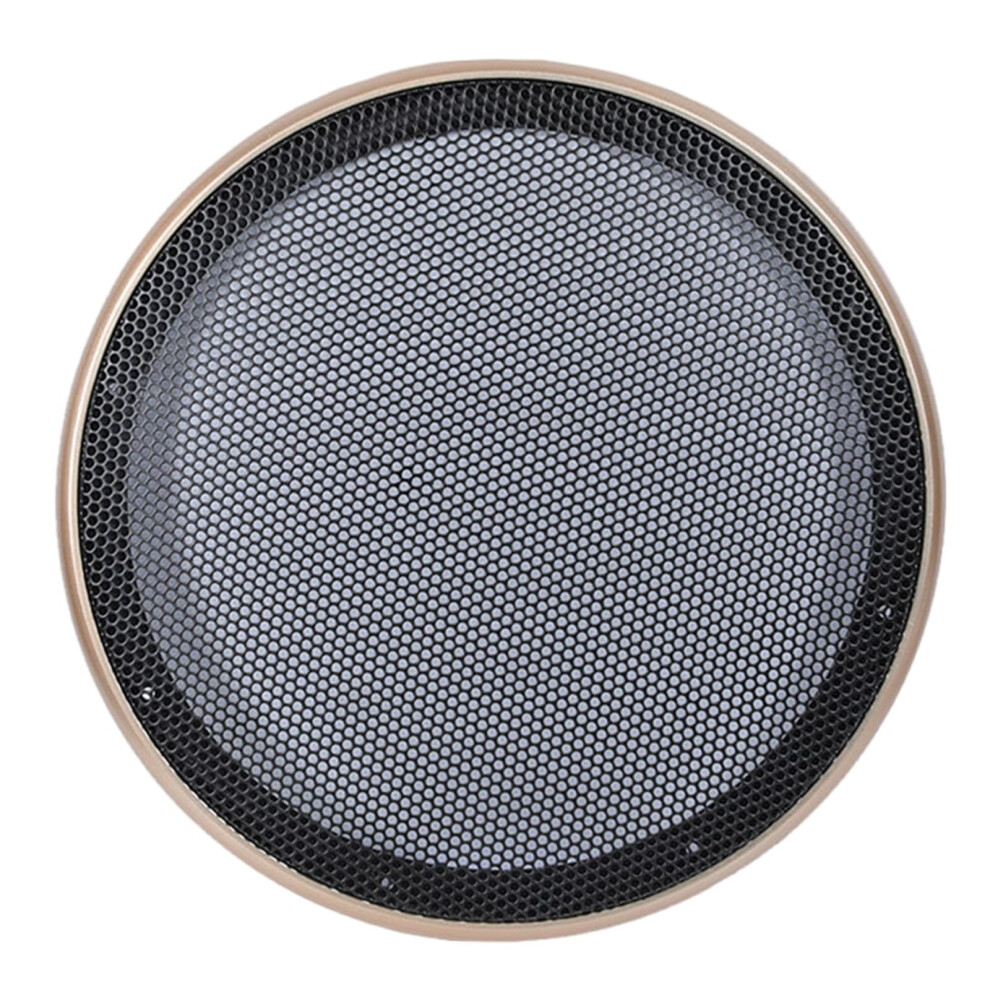 10 Inch Speaker Grills, Solid Metal And Abs Constructions With Reflective Coating, Strong Metal Grill 9105992177455
