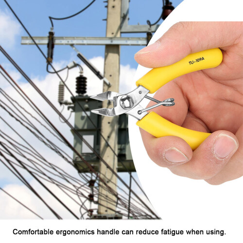Portable TU‑109A Wire Nippers with Adjustable Clip for Various Diameters 2