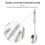Practical Design Spaghetti Fork, Heat-resistant Stainless Steel Serving Tools for Kitchen Pasta, Vegetable Serving Utensils Set (2 Piece) 3