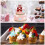 Icy Charms, Βρώσιμα Διακοσμητικά για Cupcakes με Νιφάδες Χιονιού, Εύχρηστα, Χειμερινή 6