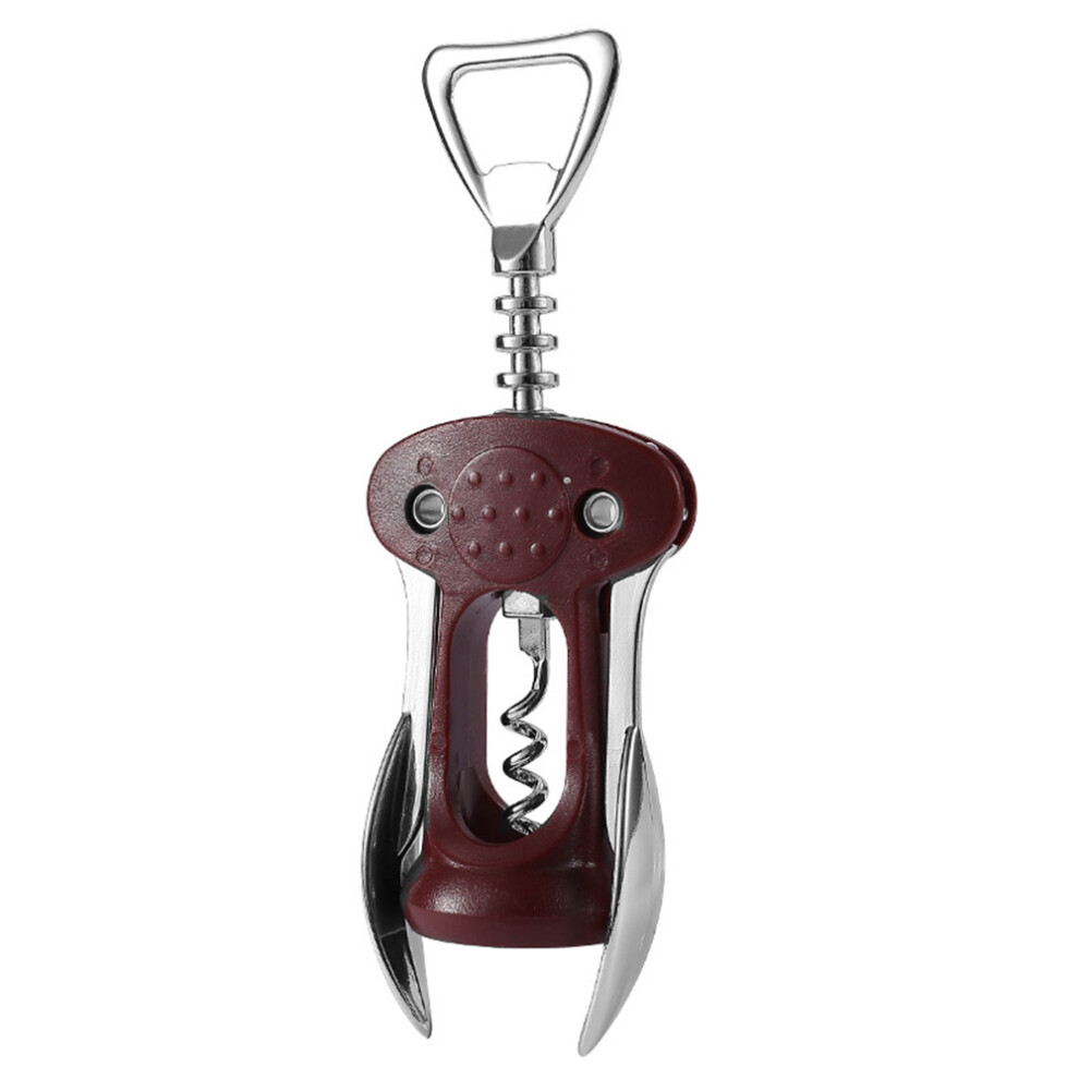 Mechanical Gear Ease Classic Wing Corkscrew, Sharp-edged Screw Ensures Smooth Cork Removal, Durable High-quality Zinc Alloy, Ideal For Wine Enthusiast