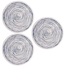 Elegante Tischuntersetzer, feuchtigkeitsabsorbierende Keramik mit Korkrückseite, rutschfestes Design mit Untersetzerhalter, stilvolle Dekoration