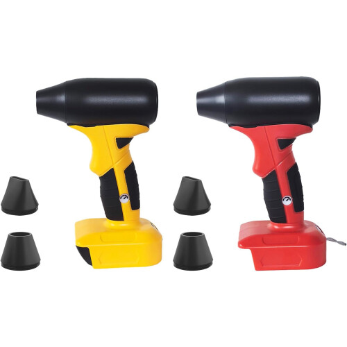 Compact Handheld Leaf Blower For 18-20V Battery With 4 Speeds Control Small Violent Blower Fan For Drying And Dusting 1