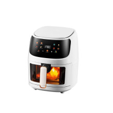 Smart Visual Air Fryer 8L, 1350W Digital Multi-Function Cooker, Fast Air Circulation, Achieving Healthy Low-Fat And Oil-Free Cooking B