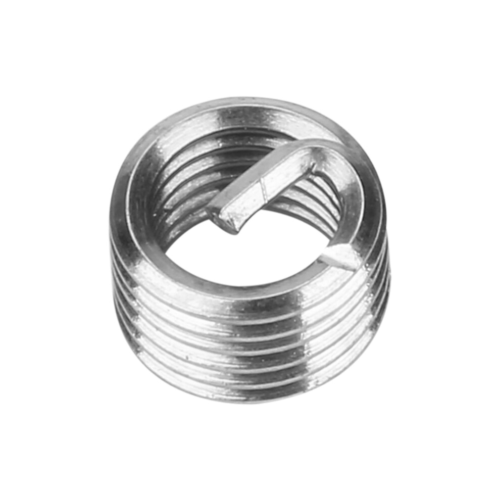 M3 Ss304 Coil Thread Inserts 100 Pieces Helical Screw M3*0.5*2 D 4281362649557