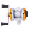 Tragbares Winter Eisangelrolle, 2# 90m, Gold 10