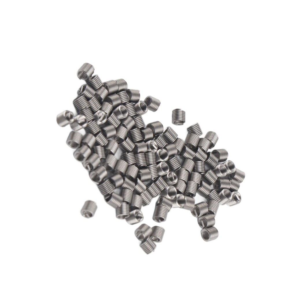100Pcs M2.00.42mm Stainless Steel Helical Thread Inserts For Aluminum 7891362649630