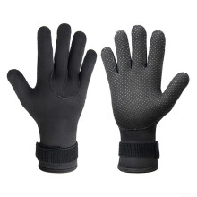 5mm Neoprene Scuba Diving Gloves Men Snorkeling Surfing Skiing Wetsuit Gloves(L)