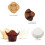 Υλικά ψησίματος για cupcakes από υλικό κατάλληλο για φούρνο, θήκες για cupcakes σε σχήμα 3