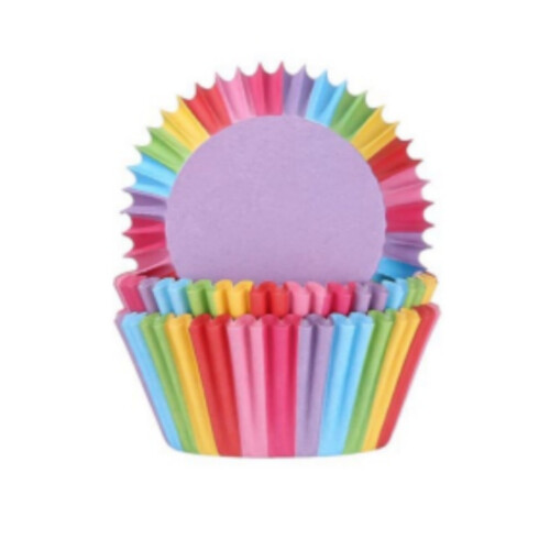 Στρώσεις για cupcakes για ψήσιμο, ανθεκτικές και φωτεινά χρωματιστές ανθεκτικές στο