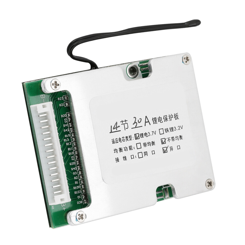 14S 30A Li-Ion Bms Pcb 3.7V Lithium Cell Protection Board For Battery Systems 9381362658223
