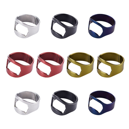 Practical Stainless Steel Bottle Opener, Multi-Functionality Ring Opener For Parties And Great Gift Ideas