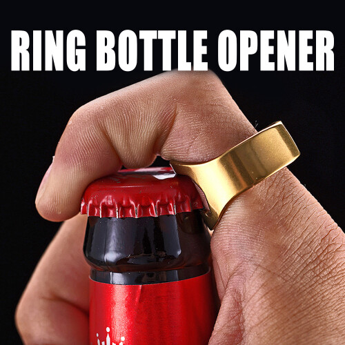 Practical Stainless Steel Bottle Opener, Multi-Functionality Ring Opener For Parties And Great Gift Ideas 2