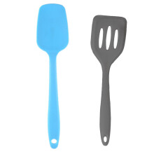 Artisanal Chef's Companion: Stainless Steel Rod Silicone Spatula, Heat Resistant up to 600F, BPA Free Design