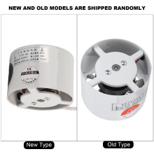 25W Wall Exhaust Fan Low Noise Air Vent for Bathroom Kitchen Garage