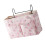 Fashionable Lovely Pattern Hanging Bedside Storage- peach 1