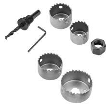 Schwerlast-Bimetallbohrkronen aus Hochkarbonstahl 32/38/44/54 mm für Holzarbeiten