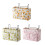 Fashionable Lovely Pattern Hanging Bedside Storage- peach 2