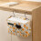 Fashionable Lovely Pattern Hanging Bedside Storage- peach 6