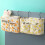 Fashionable Lovely Pattern Hanging Bedside Storage- peach 7