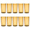 Reusable Tumblers Pack of 10 Plastic Stackable-brown 300ml 1