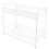 Ergonomic Kitchen Holder Sink Rack Two Tier Baskets Wrought Iron Fruit Basket Ergonomic Kitchen Holder Multi Use Storage Rack With Classification Stor 1