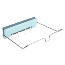 Acessório compacto para armário de cozinha, banheiro e cozinha, suporte para saco de lixo fácil de instalar, em ABS durável, com design dobrável