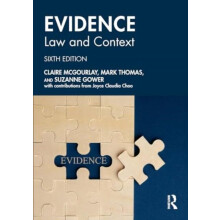 Evidence Law and Context by Suzanne Gower Paperback Book