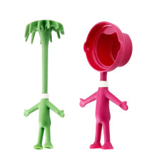 Mini Silicone Spatula, Gift For New Parents, Bpa Free, Heat Resistant Up To 392F, Dishwasher Easy Clean, Interesting Human-Shaped Design, Suitable Fo