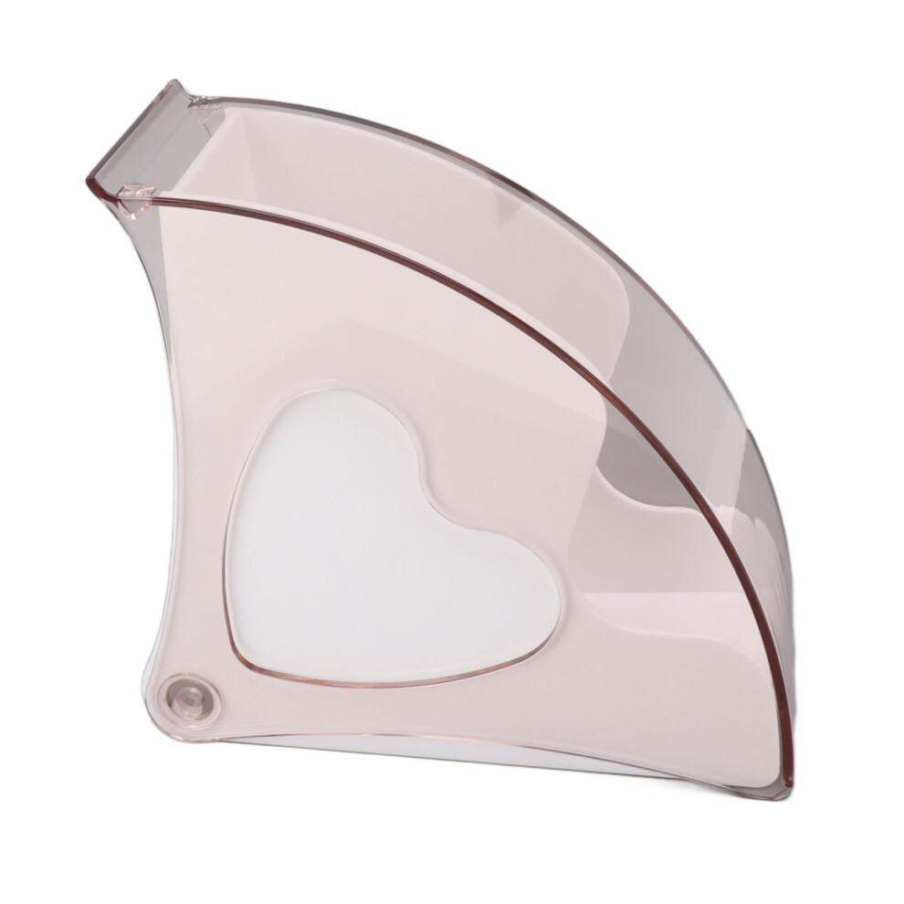 Coffee Filter Storage Holder with Cover Reusable Compact Design Heart Shaped Dustproof Box for Coffee Bar Home Use-image-OPC-PN2Z6J7-NEW