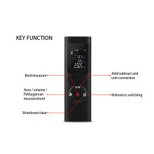 40M Digital Laser Rangefinder - Portable, Waterproof, 8mm Accuracy