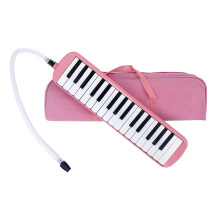 32 Keys Melodica Set Air Piano Keyboard Soprano Melodica-Pink