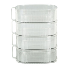 Stackable Multi Layer Dish Cover With Transparent Visualization, Dustproof Dish Preservation Technology, Inspired By Pour Over Drip Pot For Modern Kit