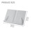 Reading Stand with Page Clip 6 Angles Adjustable Textbook-Black 3