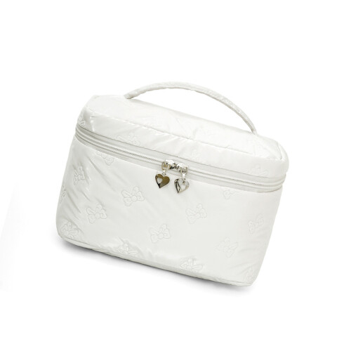 Waterproof Makeup Bag Large Capacity Wash Bag Aesthetic-White