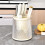 Flatware Caddy Cutlery Organizer Built In Handle Rust Resistant Finish Multi Compartment Design Countertop Silverware Holder Versatile Party Utensil H 8