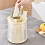 Flatware Caddy Cutlery Organizer Built In Handle Rust Resistant Finish Multi Compartment Design Countertop Silverware Holder Versatile Party Utensil H 5