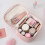 Waterproof Makeup Bag Large Capacity Wash Bag Aesthetic-White 4