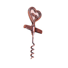 Lover's Keepsake, Stainless Steel Wine Bottle Opener, Heart Wine Bottle Stoppers, Easy to Clean, Reusable, Wedding Favor Set for Couples, Gift for Rom