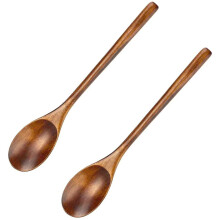 Utensílios de cozinha antiaderentes estilo japonês, utensílios de madeira ecológicos e resistentes ao calor, colheres para acessórios de