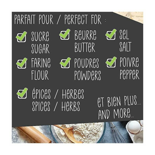 Display Hold Function Digital Spoon, Compact Spoon Scale with High-quality Abs Plastic, Measures Ingredients Accurately, for Your Practical Kitchen To 1