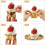 Κύπελλα ψησίματος για cupcakes τυπικού μεγέθους, οικολογική συσκευασία, 5