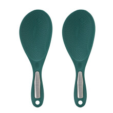 Versatile Cooking Companion, Multipurpose Use Non Stick Rice Scooper With Hanging Holes, Special Embossed Processing For Smooth Food Release