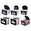 A4 Document Bag File-Black transparent in 13 grids and 6 lines 2