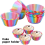 Κύπελλα ψησίματος για cupcakes τυπικού μεγέθους, το υγιές υλικό εξασφαλίζει ασφαλείς 3
