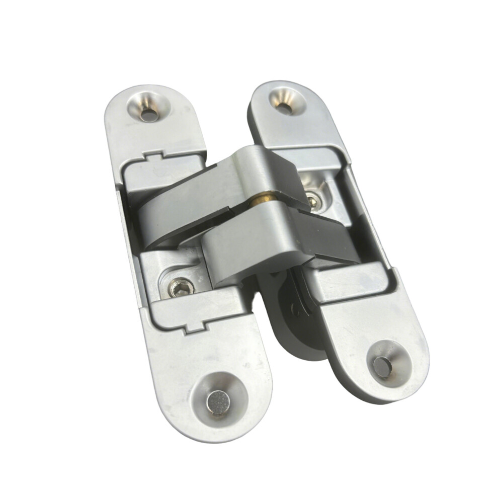 Invisible Door Hinges Adjustable Concealed-Silver Left Open 7704000176378