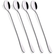 Stevige menglepels met lange steel, ijstheelepels voor het roeren van cocktails, compatibel met bestaand bestek.